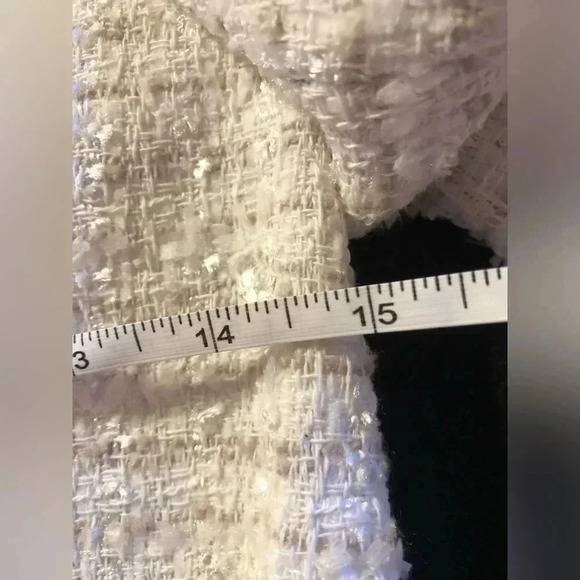 Tweed cardigan with collar - Picture 7 of 7